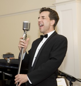 Michael performing at 2011 wedding of Joann and Doug Marks